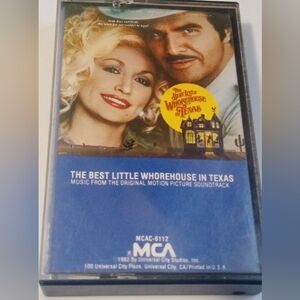 The Best Little whorehouse in Texas soundtrack cassette tape Dolly Parton
